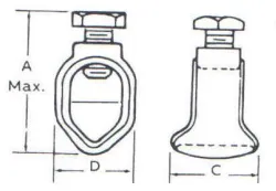 Ground Rod Clamps-WB Series